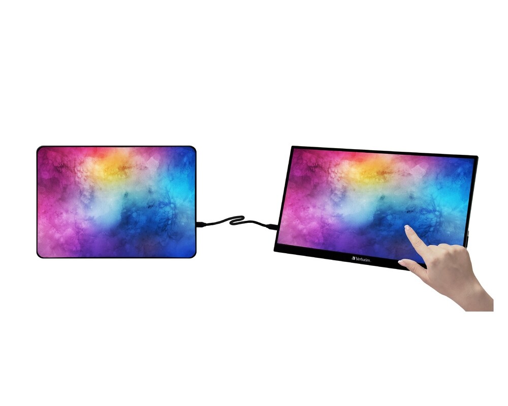 Монитор Verbatim PMT-14 Portable Touchscreen Monitor 14" Full HD 1080p Metal Housing 4