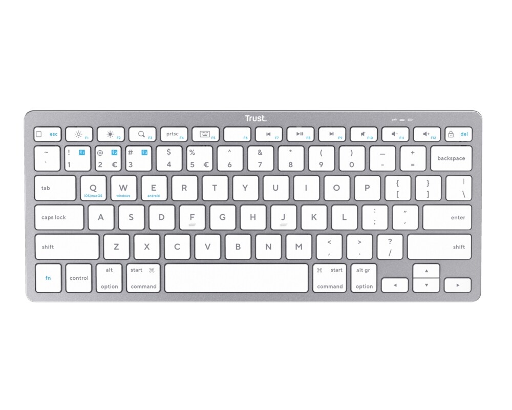 Клавиатура TRUST Basics Bluetooth Keyboard US 3