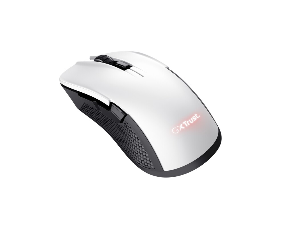 Мишка TRUST GXT 923 Ybar Wireless RGB Gaming Mouse White 2