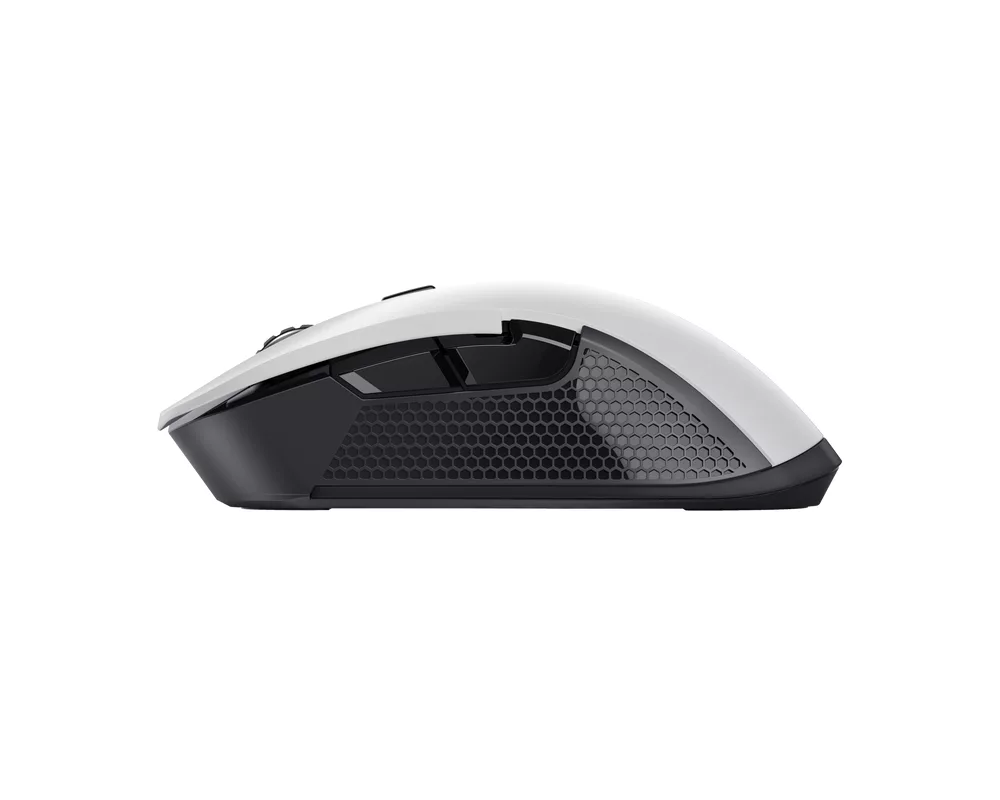Мишка TRUST GXT 923 Ybar Wireless RGB Gaming Mouse White 5