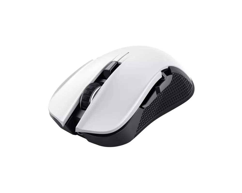 Мишка TRUST GXT 923 Ybar Wireless RGB Gaming Mouse White 3