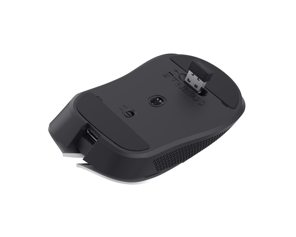 Мишка TRUST GXT 923 Ybar Wireless RGB Gaming Mouse White 6