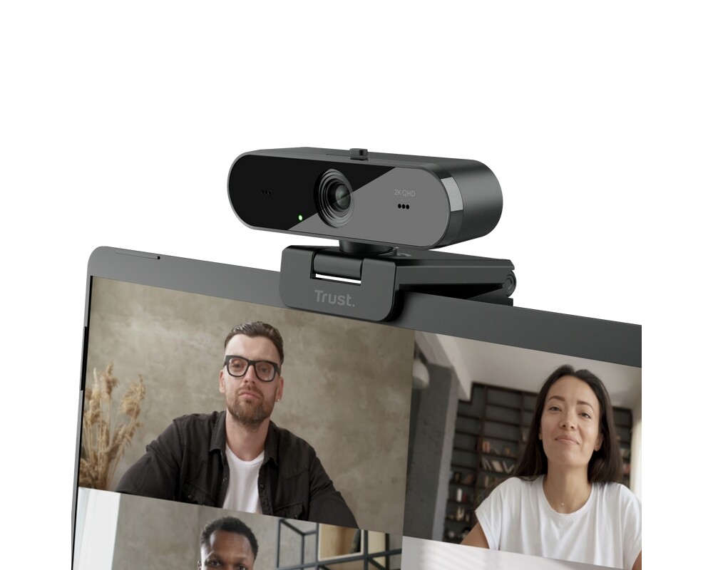 Уеб камера TRUST Taxon QHD 2K Webcam Eco 6