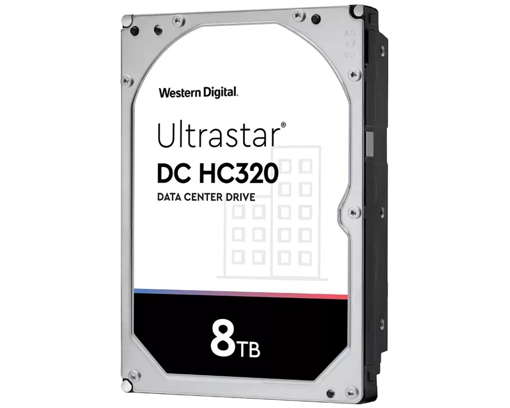 Твърд диск WD Ultrastar DC HC320, 8TB, 7200RPM, SATA 6GB/s - HUS728T8TALE6L4 6
