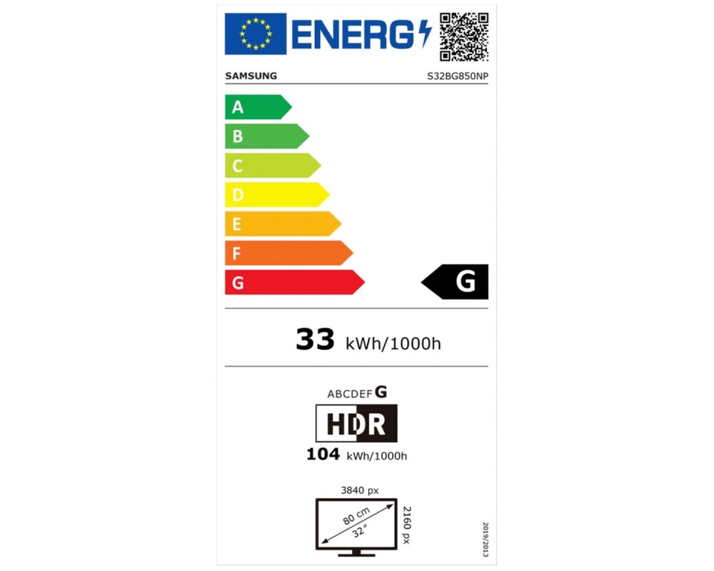 Монитор Samsung LS32BG850N 32" Odyssey Neo G8 6