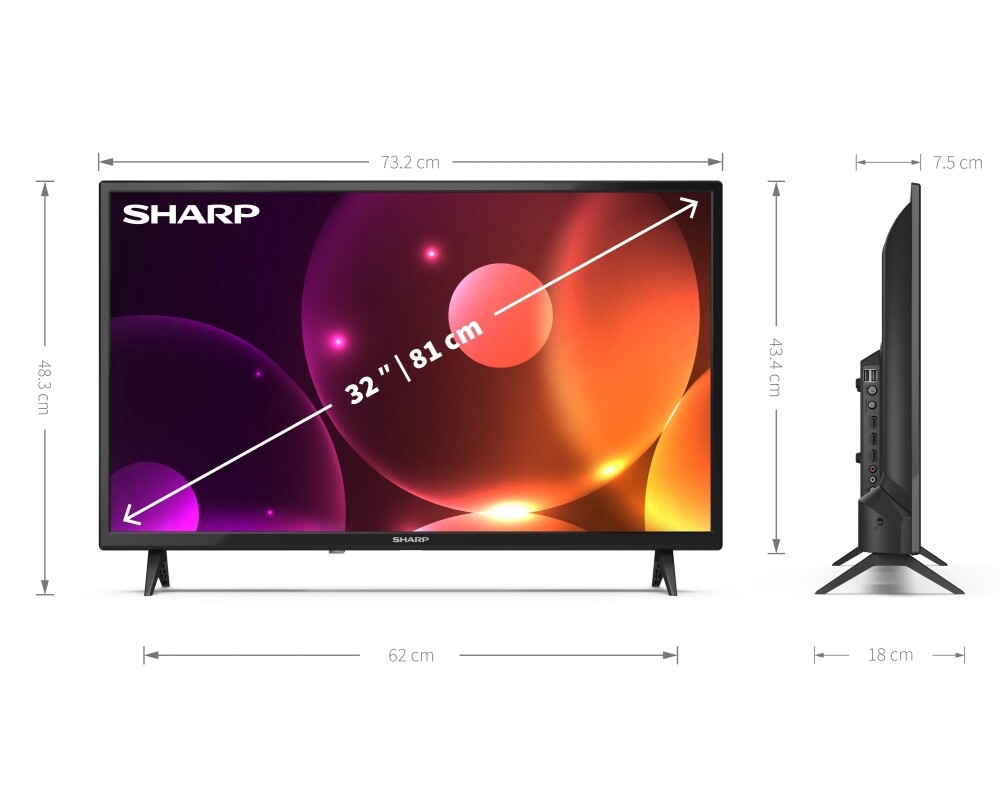 Телевизор Sharp 32FA2E 7