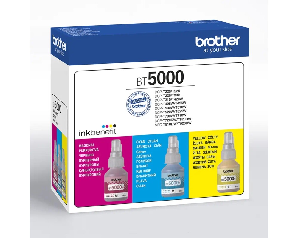 Мастило Brother Value Pack BT5000C 5
