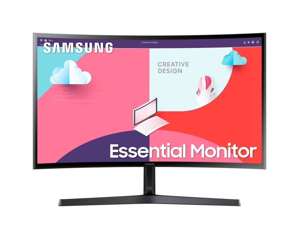 Монитор SAMSUNG LS24C366EAUXEN 24inch FHD VA 16:9 60Hz 4ms Curved 250cd 6