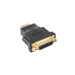 <span>Адаптери</span> Lanberg adapter HDMI (m) -> DVI-D (f) (24+5) single link <span class='catalog-num-in-name'>AD-0014-BK</span> - 