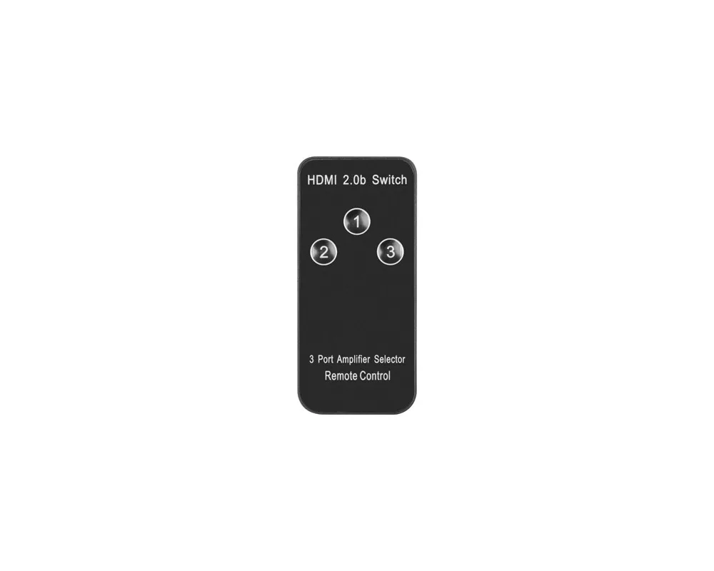 Адаптери Lanberg Video Switch 3x HDMI + Micro USB port + Remote Controller 2