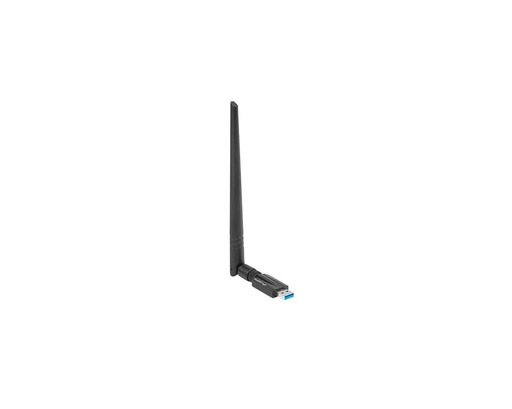 Мрежова карта Lanberg Wireless Network Card USB adapter NC-1200-WIE AC1200 Dual Band 6
