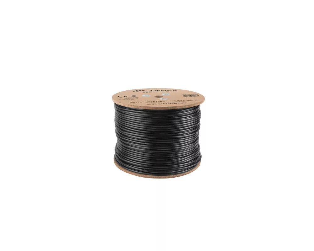Мрежов кабел Lanberg LAN cable UTP Cat.5e 305m Outdoor Solid CU Fluke Passed 3