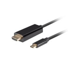  Lanberg USB-C (M) -> HDMI (M) cable 1.8m 4K 60Hz 661766 CA-CMHD-10CU-0018-BK на топ цена - PIC.bg