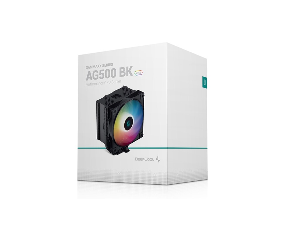 Охладител за процесор DeepCool AG500 BK ARGB 20