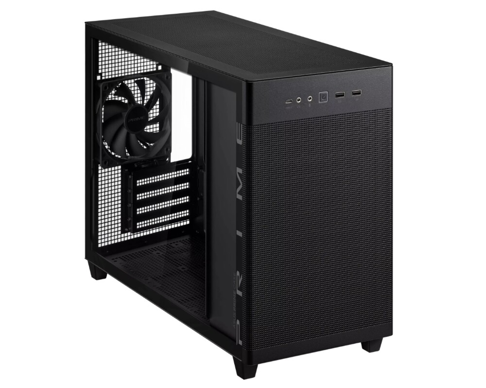 Кутия ASUS AP201 PRIME mATX CASE TG 14