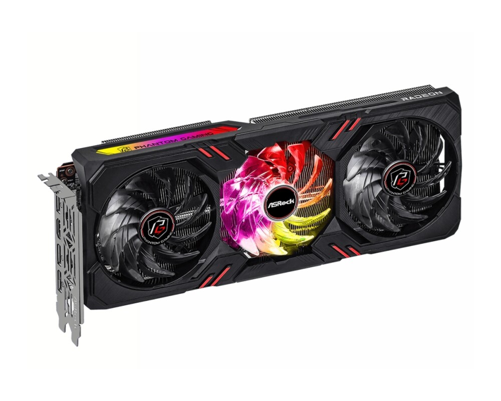 Видеокарта ASRock Radeon RX 7600 Phantom Gaming OC 8GB GDDR6 11