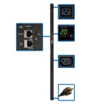 <span>Електрически филтър</span> Tripp Lite by Eaton 3.7kW Single-Phase Switched PDU - LX Interface <span class='catalog-num-in-name'>PDUMV20HVNETLX</span> - 