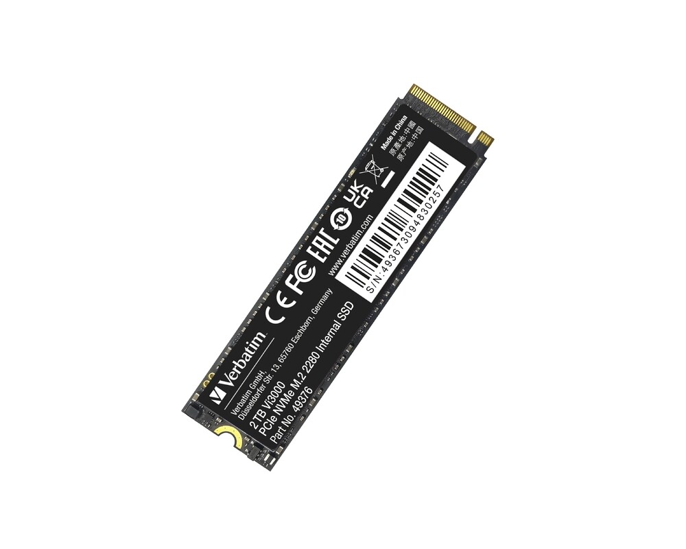SSD Verbatim Vi3000 Internal PCIe NVMe M.2 SSD 2TB