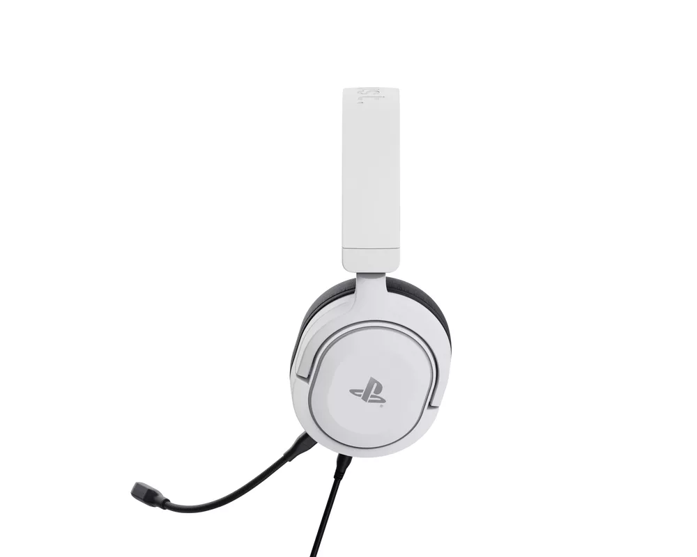 Слушалки TRUST GXT 498W Forta Gaming Headset PS5 White 5