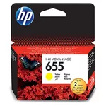 <span>Мастило</span> HP 655 Yellow Ink Cartridge <span class='catalog-num-in-name'>CZ112AE</span> - 