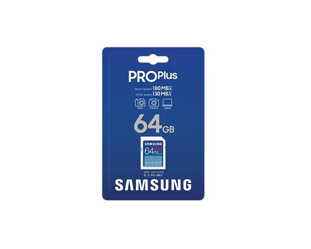 Флаш карта Samsung 64GB SD Card PRO Plus 5