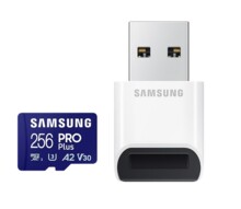  Samsung 256GB micro SD Card PRO Plus with USB Reader 667724 MB-MD256SB/WW на топ цена - PIC.bg