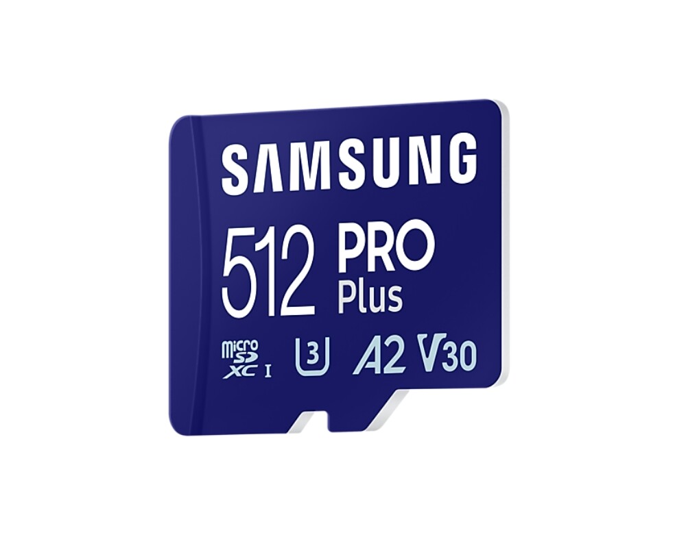 Флаш карта Samsung 512GB micro SD Card PRO Plus with Adapter 2