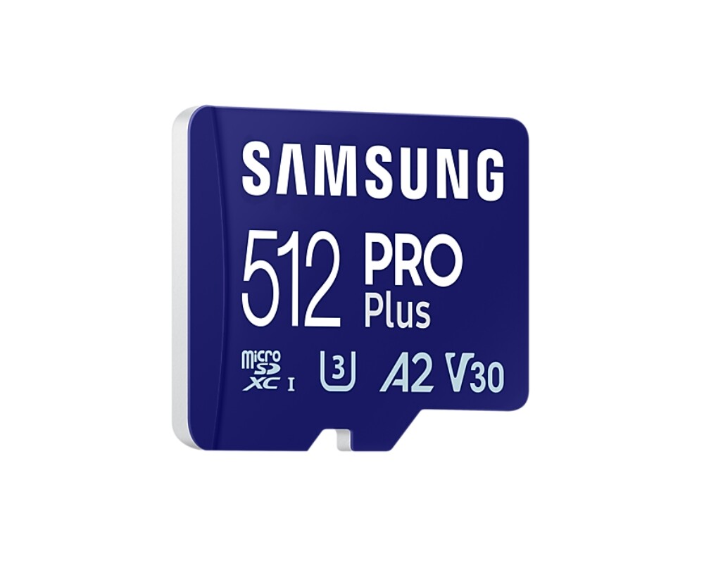 Флаш карта Samsung 512GB micro SD Card PRO Plus with Adapter 3