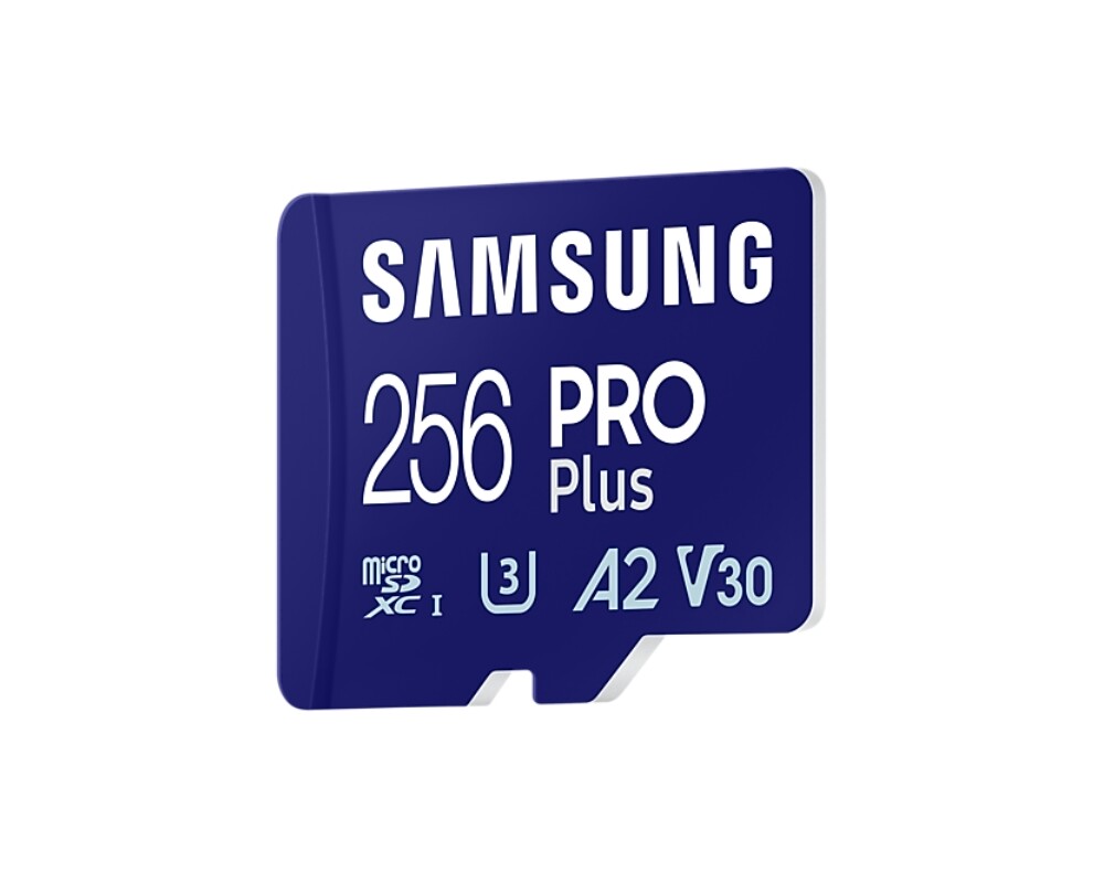 Флаш карта Samsung 256GB micro SD Card PRO Plus with Adapter 2