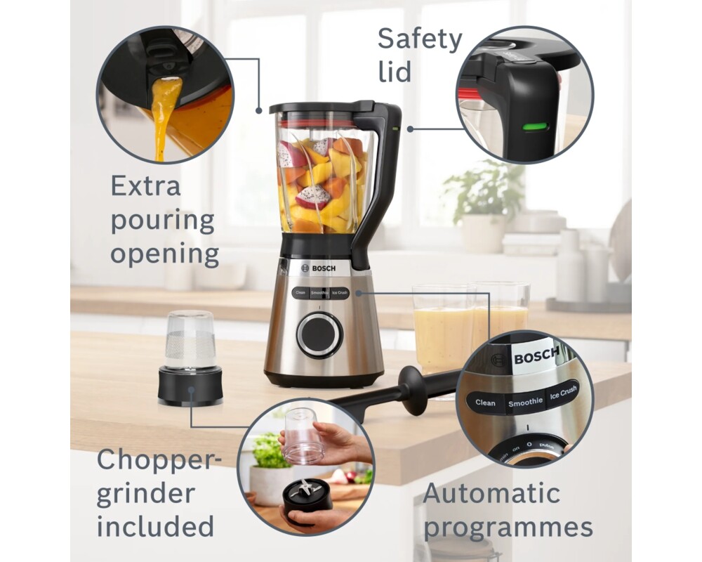 Блендер Bosch MMB6386M Series 4 3