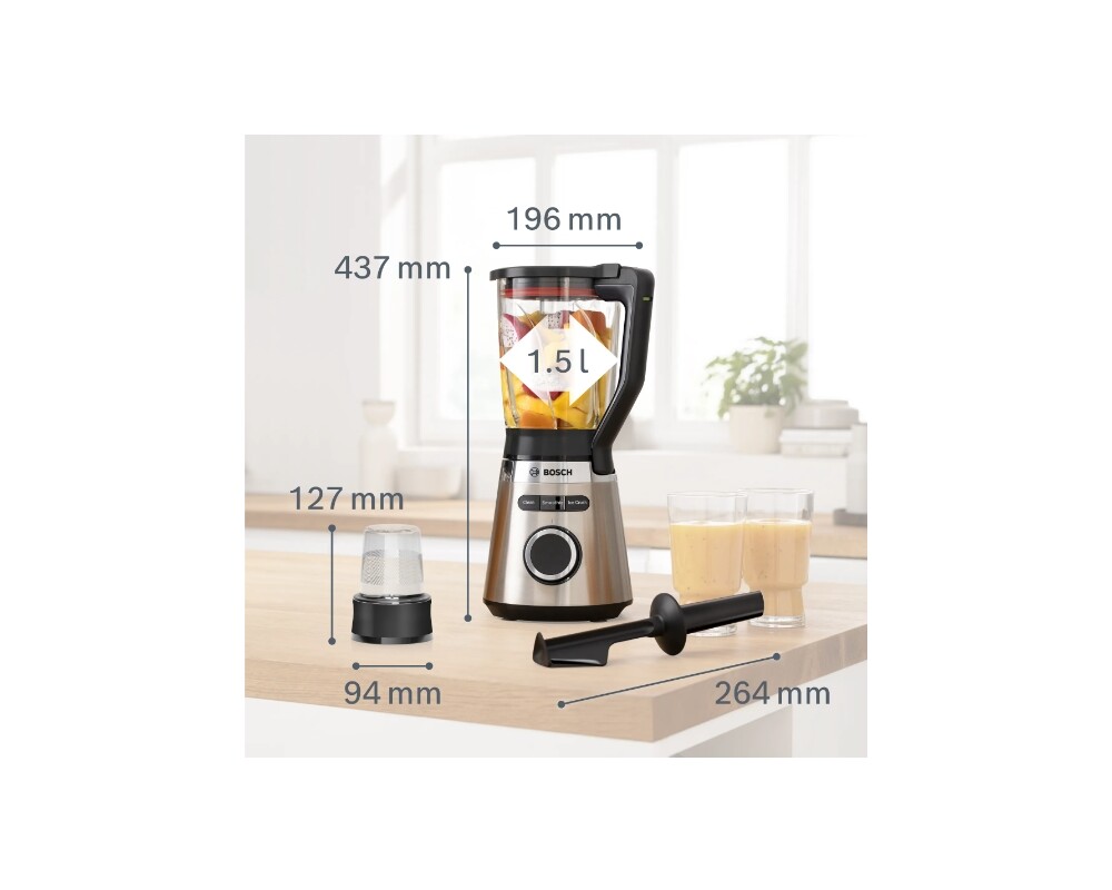 Блендер Bosch MMB6386M Series 4 2