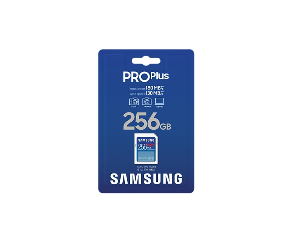 Флаш карта Samsung 256GB SD Card PRO Plus 5