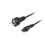 <span>Кабел</span> Lanberg CEE 7/7 (MICKEY) -> IEC 320 C5 power cord 1.8m VDE Straight <span class='catalog-num-in-name'>CA-C5CA-15CC-0018-BK</span> - 