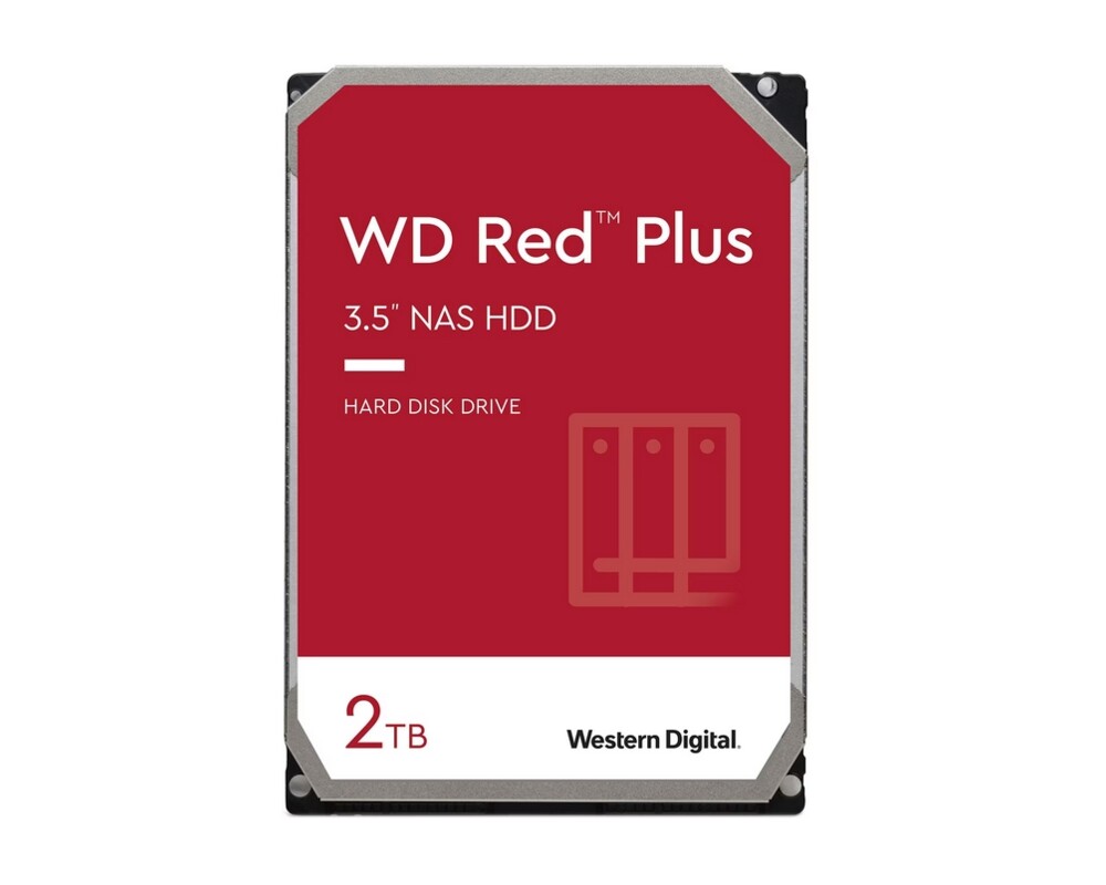 Твърд диск WD Red Plus 2TB SATA 6Gb 5