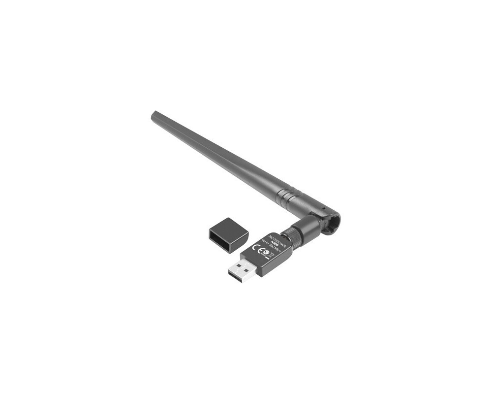 Мрежова карта Lanberg USB Adapter Wireless Network Card NC-0300-WIE N300 2