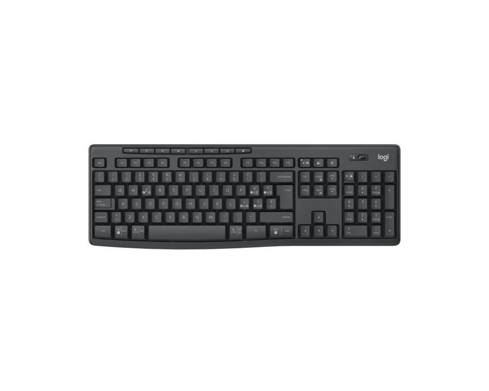 Клавиатура Loigitech MK370 Combo for Business, графит 17