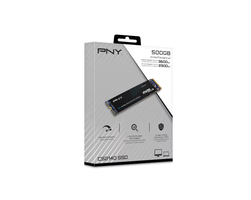 SSD PNY SSD CS2140 M.2 GEN4 500GB 2