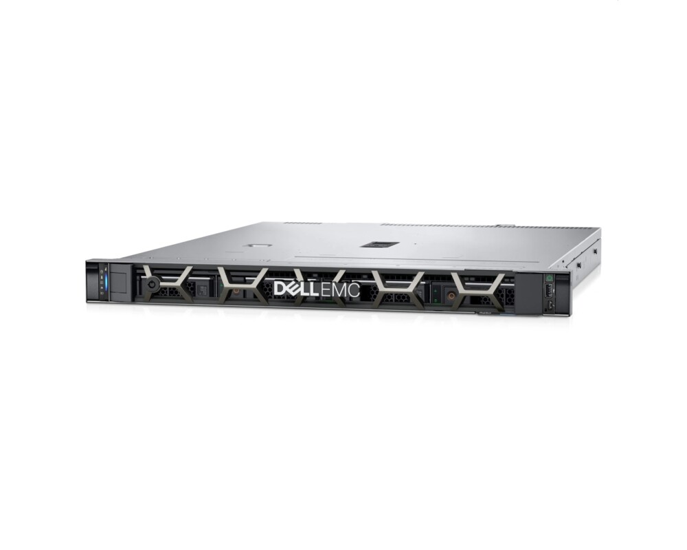 Сървър DELL PowerEdge R250 Xeon E-2314 16GB 2x480GB SSD SATA Broadcom 5720 Dual Port iDRAC9 Enterprise 15G 450W 36m PS NBD 4