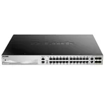 <span>Switch (Комутатор)</span> D-Link 24 x 10/100/1000BASE-T PoE ports (370W budget) Layer 3 Stackable Managed Gigabit Switch with 2 x 10GBASE-T ports and 4 x SFP+ ports  <span class='catalog-num-in-name'>DGS-3130-30PS/SI</span> - 