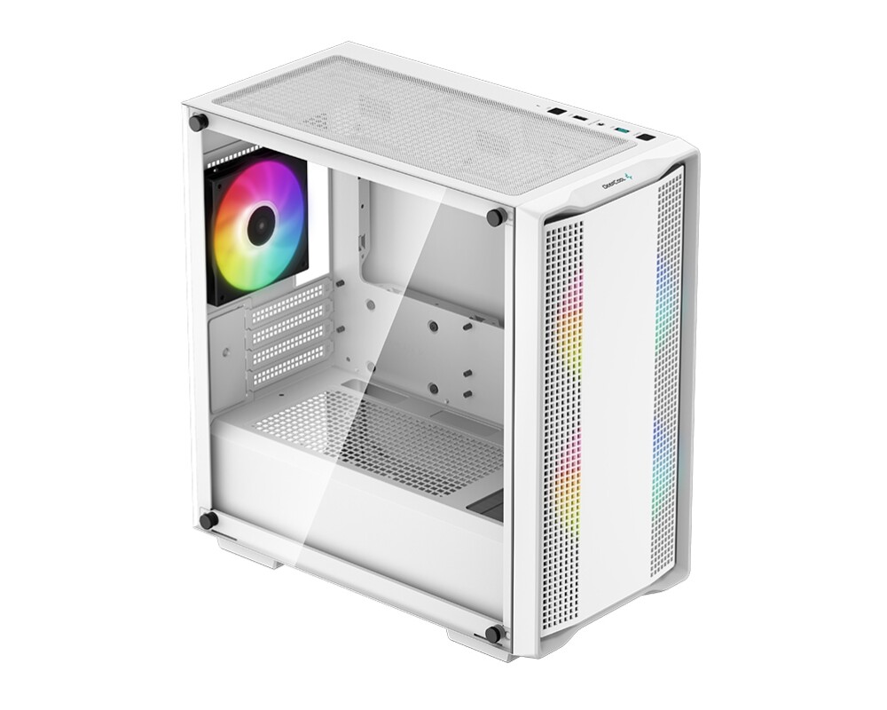Кутия DeepCool CC360 ARGB, Бяла 3