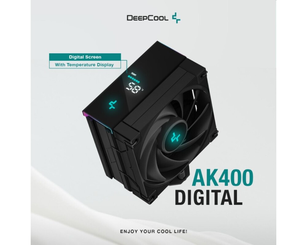 Охладител за процесор DeepCool AK400 Digital 4