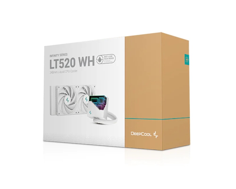 Охладител за процесор DeepCool LT520 WH 6