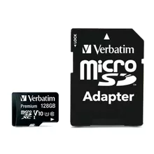  Verbatim Premium micro SDXC 128GB Class 10 (Incl. Adaptor) 671734 44085 на топ цена - PIC.bg