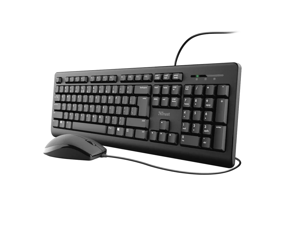Клавиатура TRUST Primo Keyboard & Mouse BG Layout 2