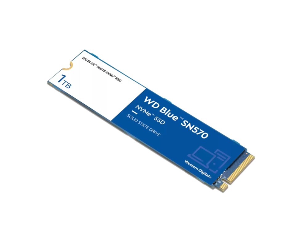 SSD 1TB WD Blue SN580 NVMe SSD M.2 PCIe Gen4 7