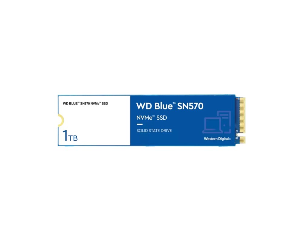 SSD 1TB WD Blue SN580 NVMe SSD M.2 PCIe Gen4 6