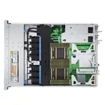 Сървър DELL PE R650XS Chassis Dual Intel Xeon Silver 4310 18M Cache 2.1GHz 64GB 2x480GB SSD SATA Read Intensive 6Gbps 512 2.5in Hot-plug 12