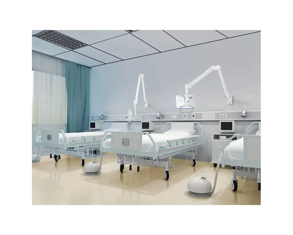 Стойка Neomounts Medical Monitor Wall Mount (Full Motion gas spring) for 10"-27" Screen - White 3