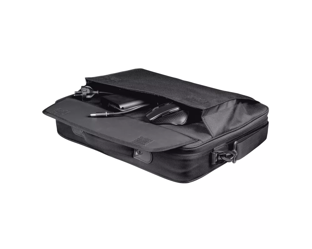 Чанта TRUST Atlanta Laptop Bag 15.6" ECO - Black 3
