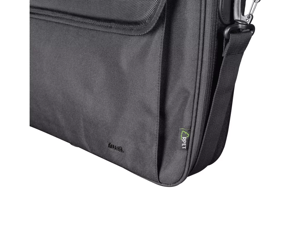 Чанта TRUST Atlanta Laptop Bag 15.6" ECO - Black 4